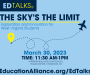 ‘The Sky’s the Limit” EDTalks event set for Thursday at 11:30 a.m. at Marshall University’s Bill Noe Flight School at Yeager International Airport