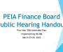 West Virginia PEIA Finance Board public hearing set for Martinsburg; See plan handout here